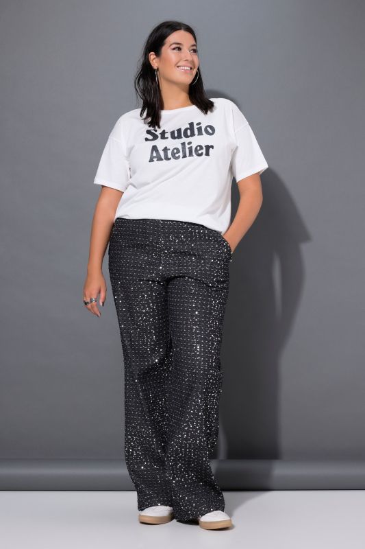 Дънки с пайети