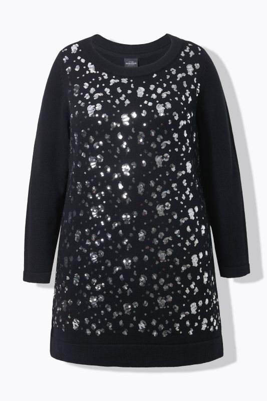 Пуловер с пайети