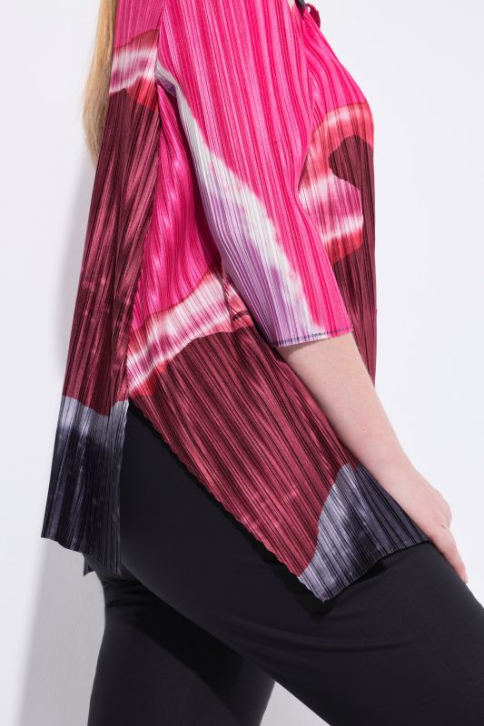 Риза плисирана с райета