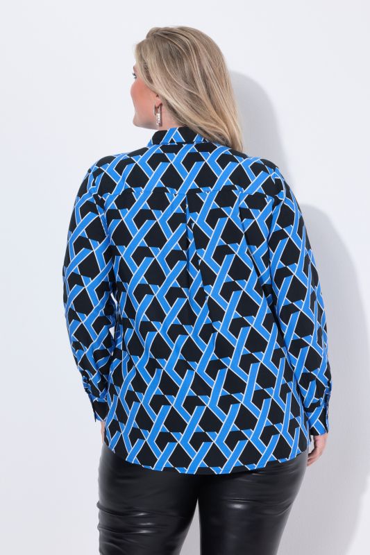 Риза с графичен принт