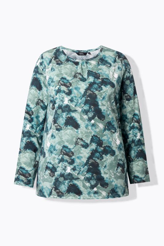 Тениска с абстрактен принт