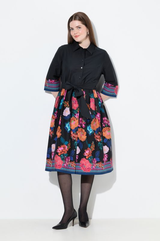 Country Style Button Down Shirt Dress