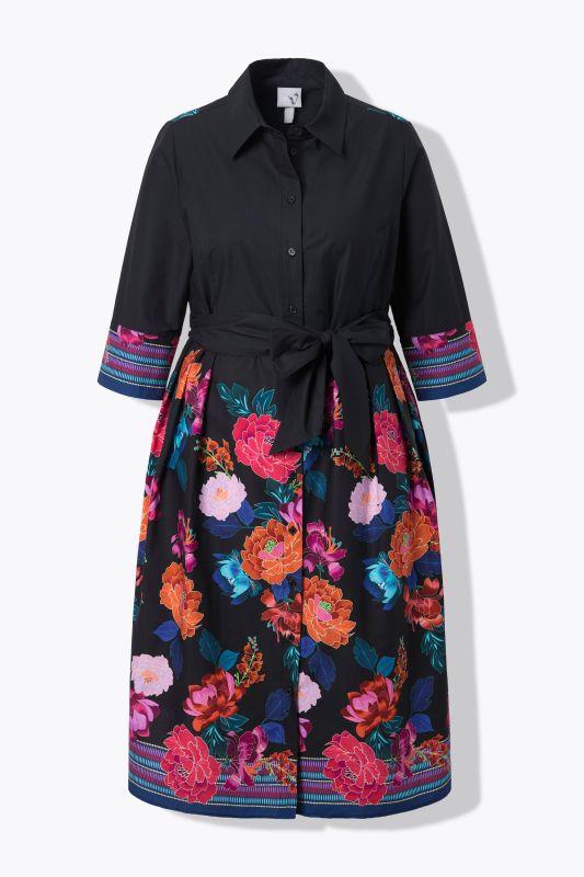 Country Style Button Down Shirt Dress