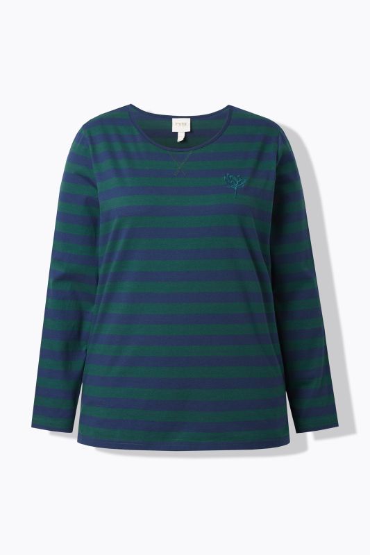 Блуза памучна с райета