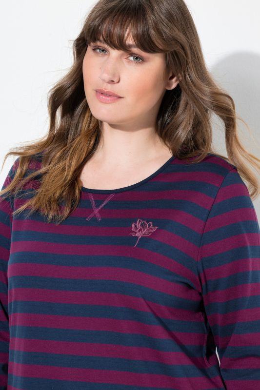 Блуза памучна с райета