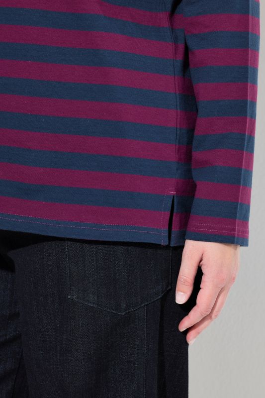 Блуза памучна с райета