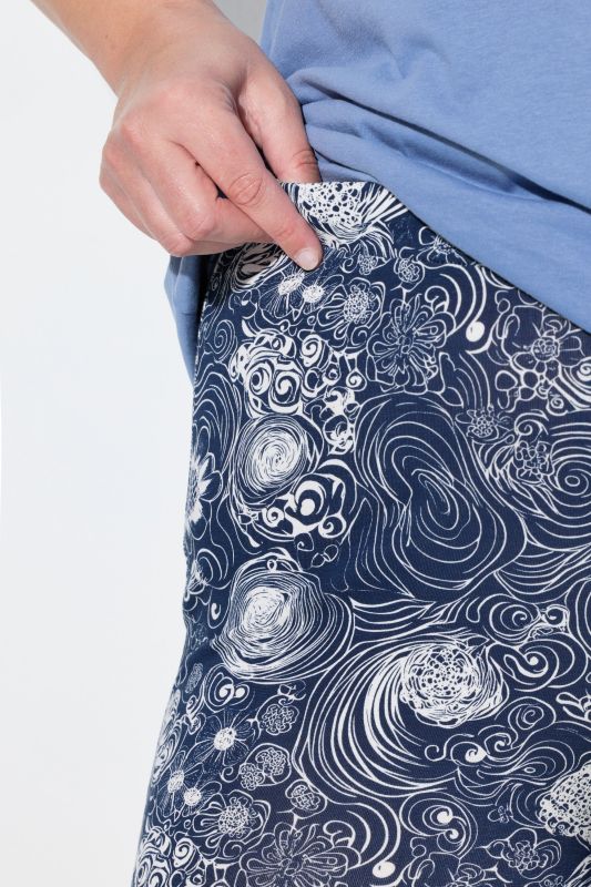 Клин с флорален принт