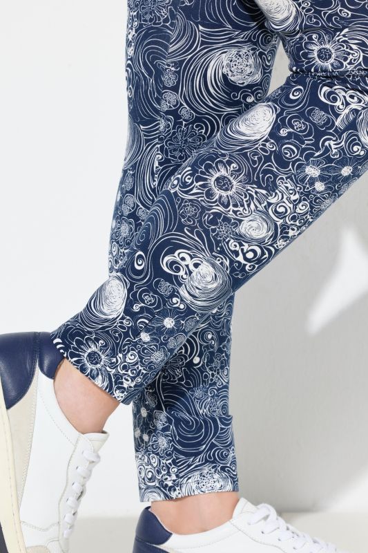 Клин с флорален принт