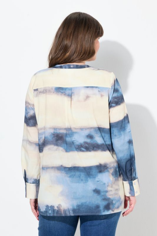 Туника с батиков принт