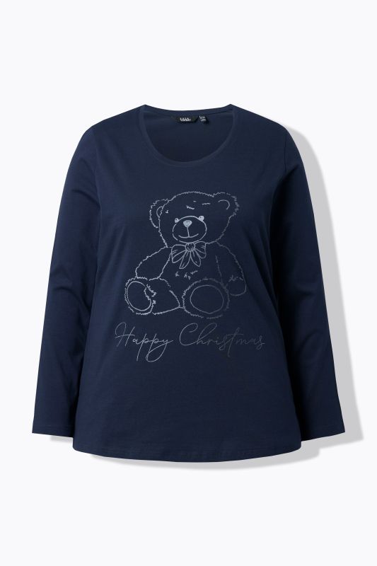 Тениска коледна с принт