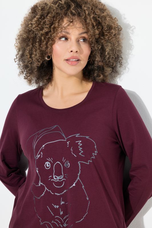 Тениска коледна с принт