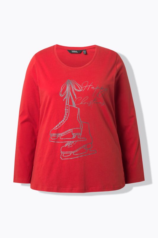 Тениска коледна с принт