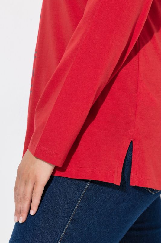 Тениска коледна с принт