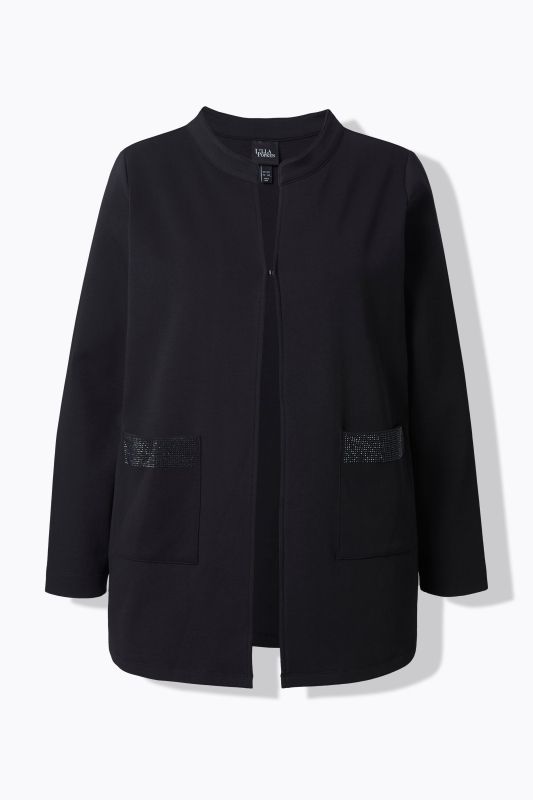 Сако с декоративни камъчета