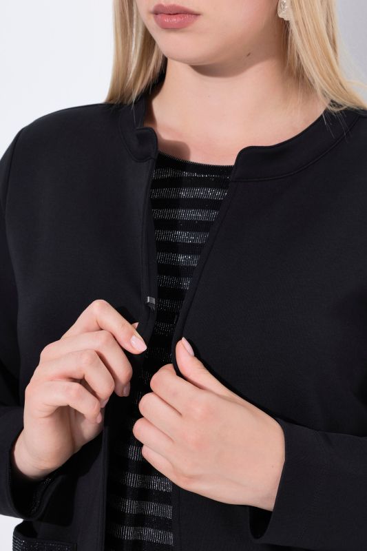 Сако с декоративни камъчета