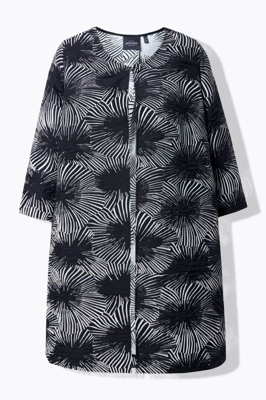 Сако с абстрактен принт