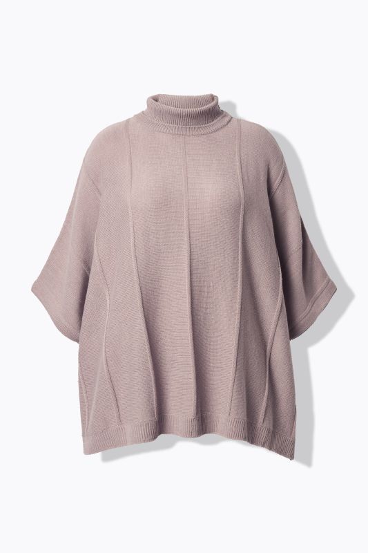 Пончо от рипсена плетка