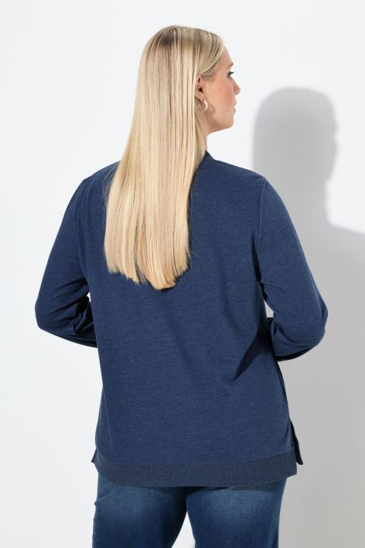 Суитчър със снежен принт