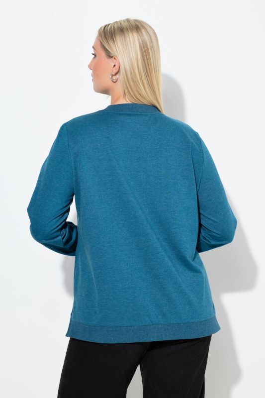 Суитчър със снежен принт