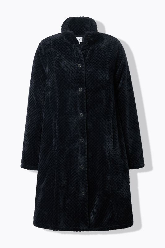 Яке от мека, плюшена материя