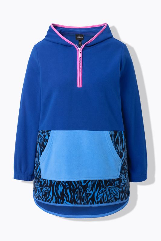 Суитчър поларен с цветни блокове