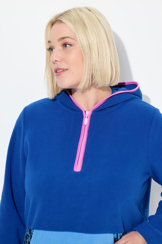 Суитчър поларен с цветни блокове