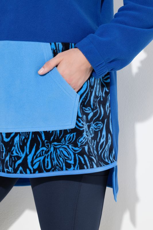 Суитчър поларен с цветни блокове