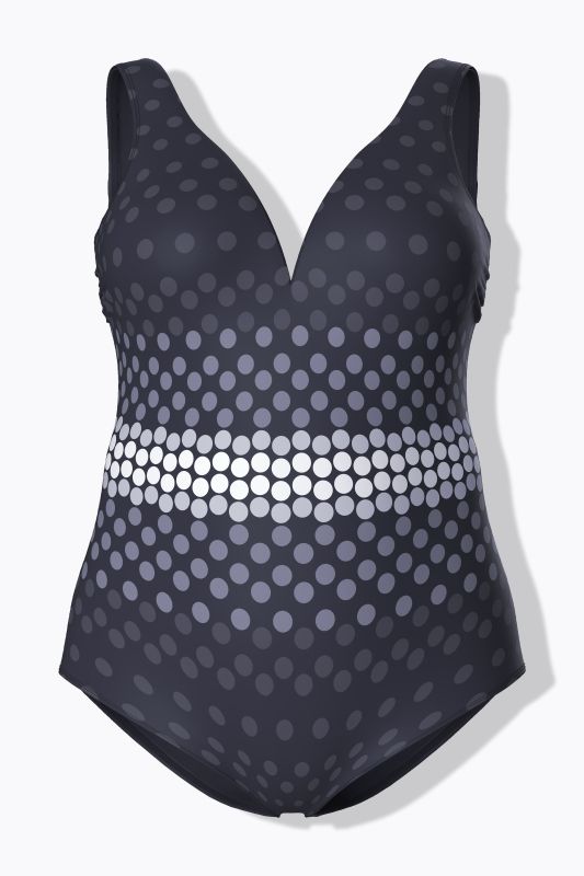 Бански с принт на точки