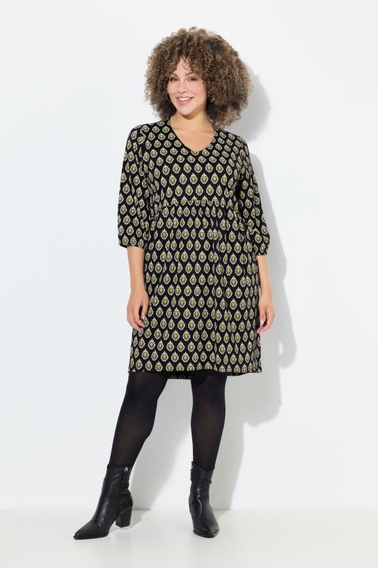 Рокля трикотажна с принт