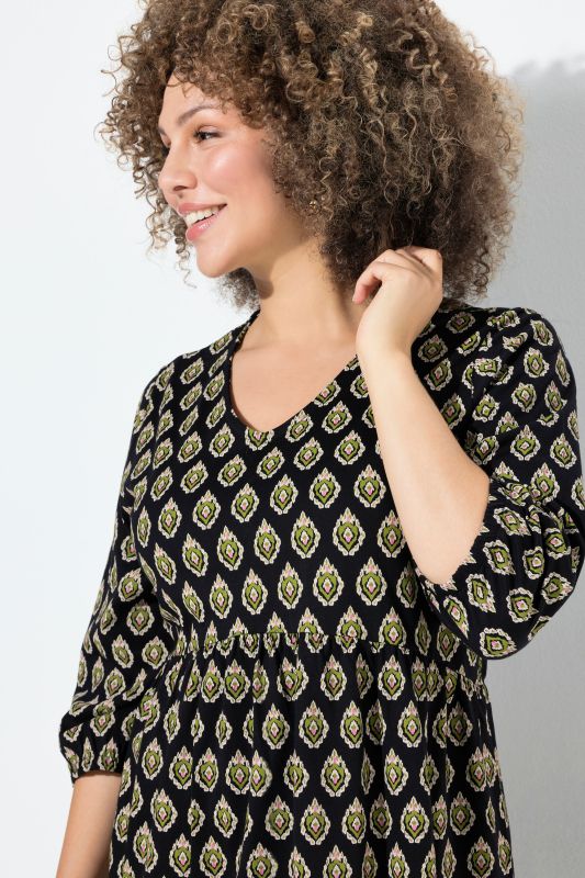 Рокля трикотажна с принт