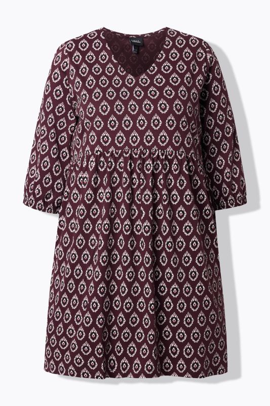 Рокля трикотажна с принт