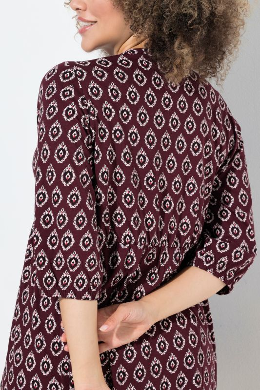 Рокля трикотажна с принт