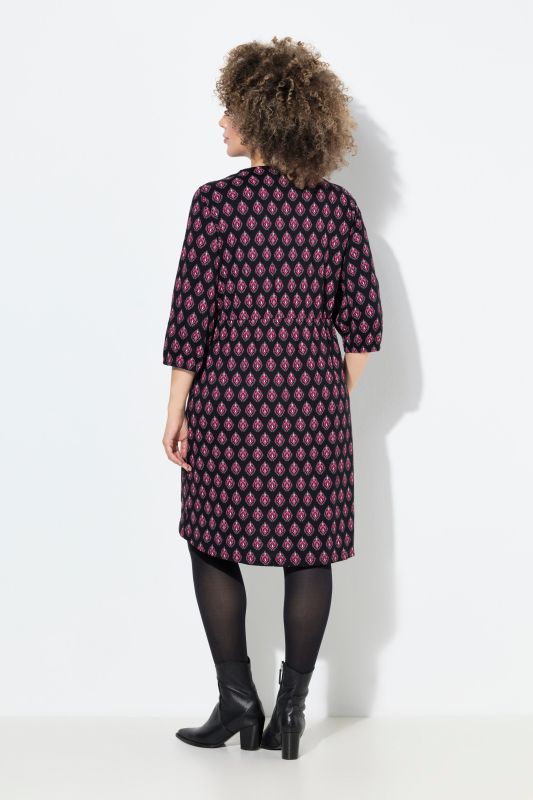 Рокля трикотажна с принт