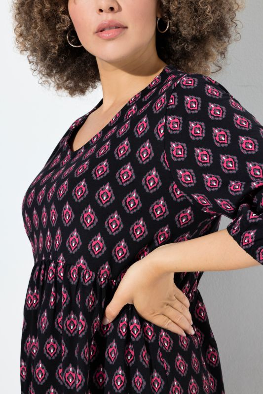 Рокля трикотажна с принт