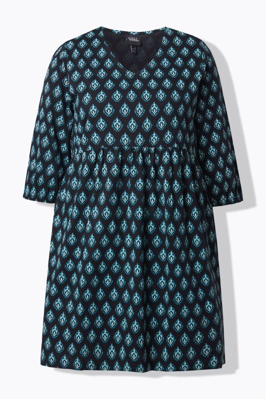 Рокля трикотажна с принт