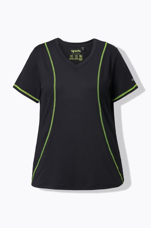 Тениска с неонови шевове