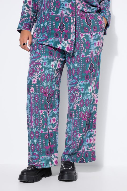 Панталон с пач принт