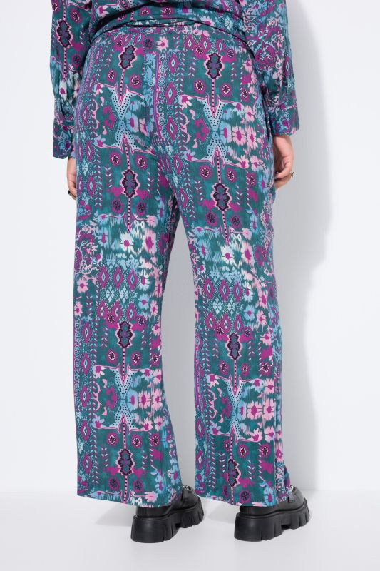 Панталон с пач принт