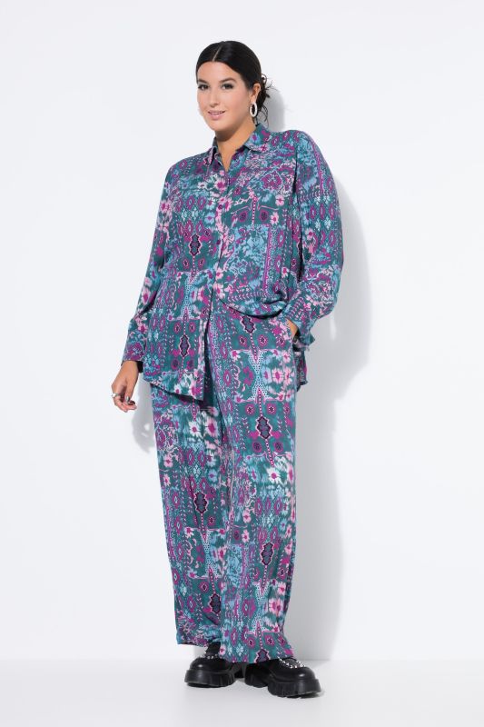 Панталон с пач принт