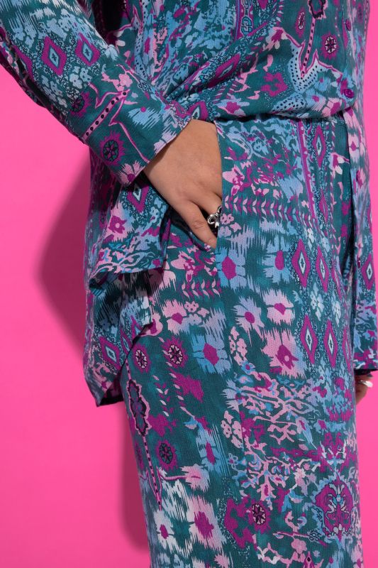 Панталон с пач принт