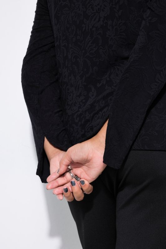 Блуза с флорален принт