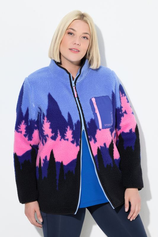 Яке поларено с алпийски принт