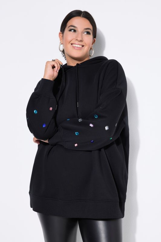 Суитчър с цветни камъчета