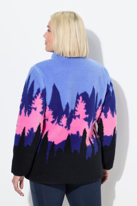 Яке поларено с алпийски принт