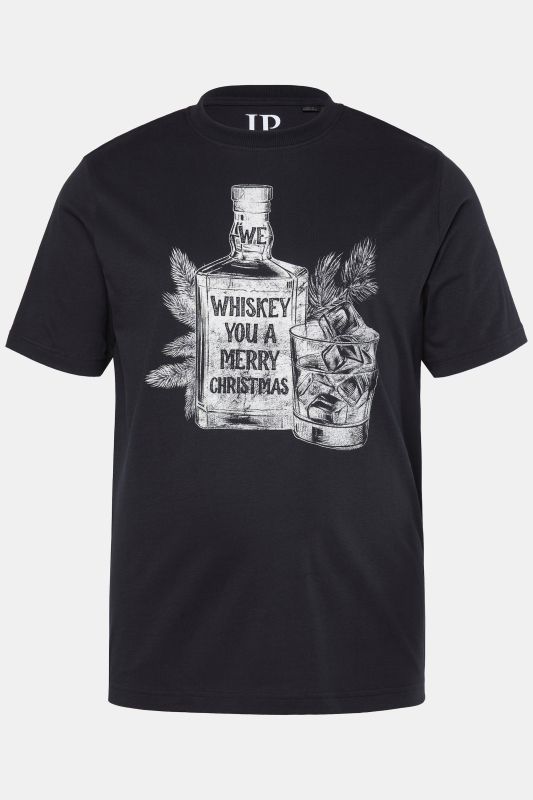 Тениска с коледен принт