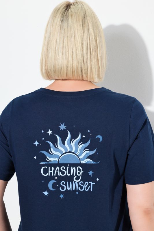 Пижама с принт на залез