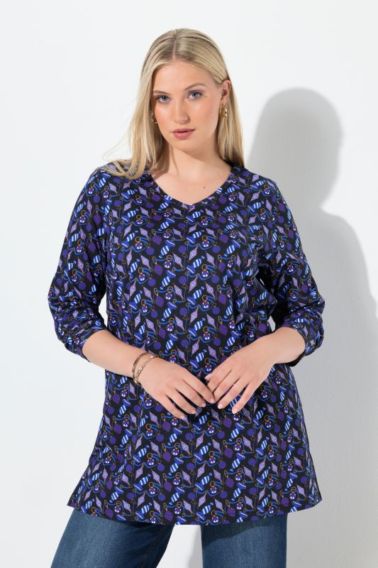 Туника с принт на орнаменти