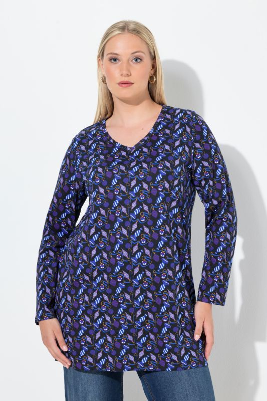 Туника с принт на орнаменти