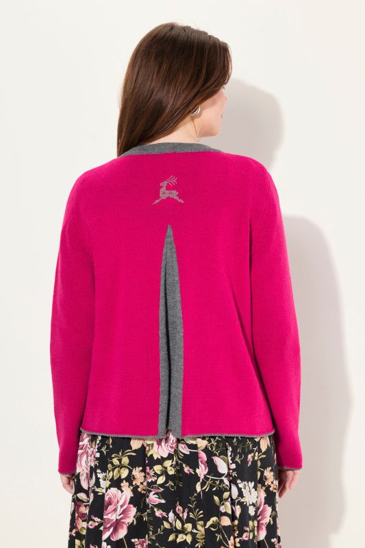 Жилетка с мотив на елен