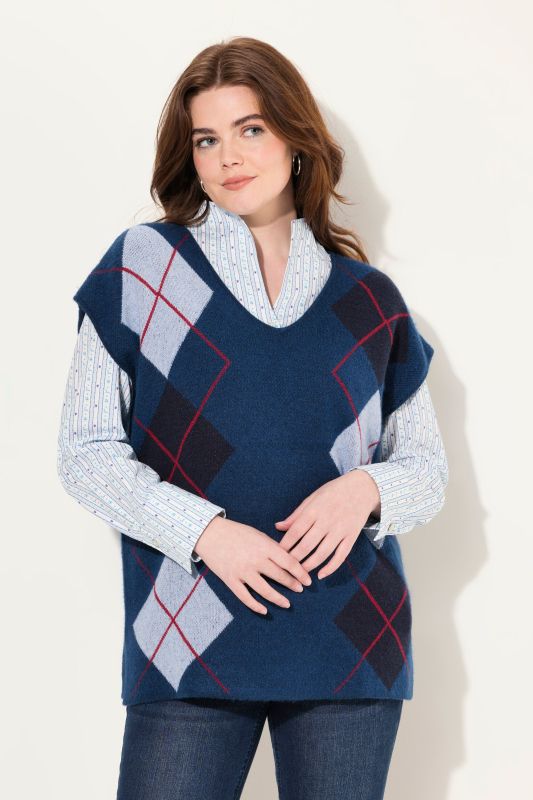 Елек с модерна шарка